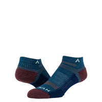 Merino Ultra Cool-Lite Low Sock - Majolica Blue swatch - by Wigwam Socks