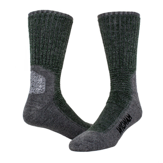 Hiking Outdoor Crew Sock - Kashmir full product perspective
