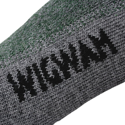 Hiking Outdoor Crew Sock - Kashmir knit in logo - made in The USA Wigwam Socks