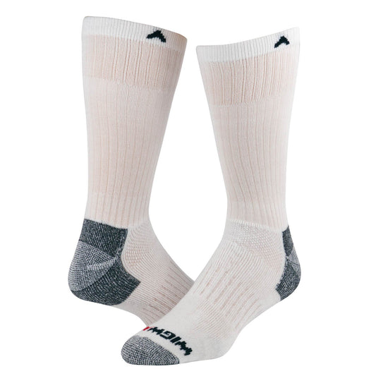 At Work All Day 3-Pack Crew Socks - White full product perspective