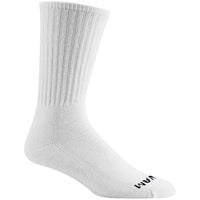 Super 60® Crew 6-pack Midweight Cotton Athletic Socks - White swatch - by Wigwam Socks
