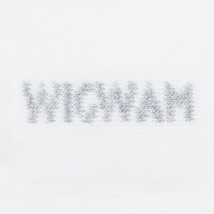 Diabetic Sport Crew Sock - White knit-in logo - made in The USA Wigwam Socks