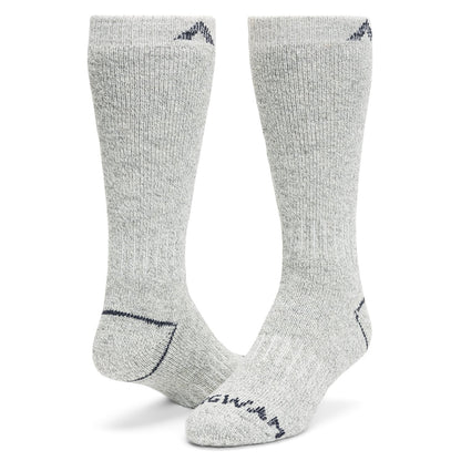 40 Below II Boot Sock - Light Grey full product perspective - made in The USA Wigwam Socks