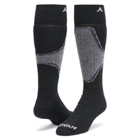Sirocco Over The Calf Sock - Black swatch - by Wigwam Socks