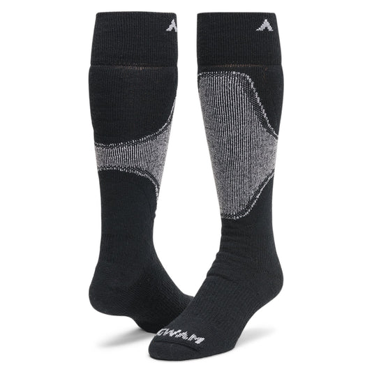 Sirocco Over The Calf Sock - Black full product perspective