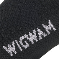 Merino Airlite - Black swatch - made in The USA Wigwam Socks