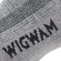 Merino Airlite - Grey ll swatch - made in The USA Wigwam Socks