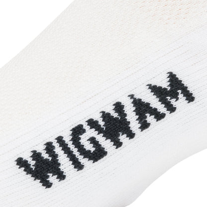Cool-Lite Low Sock - White knit-in logo - made in The USA Wigwam Socks