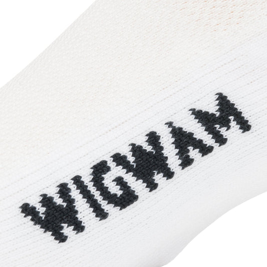 Cool-Lite Low Sock - White knit-in logo