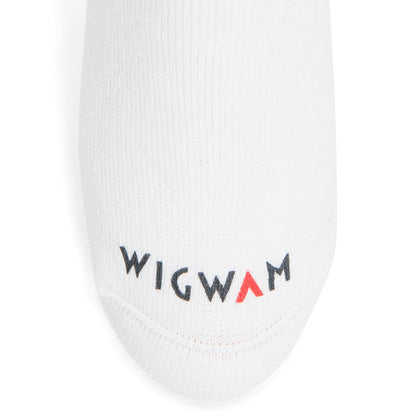 Super 60® Tube 3-Pack Midweight Cotton Athletic Socks - White toe perspective - made in The USA Wigwam Socks