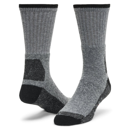 At Work Double Duty 2-Pack Crew Socks - Grey full product perspective